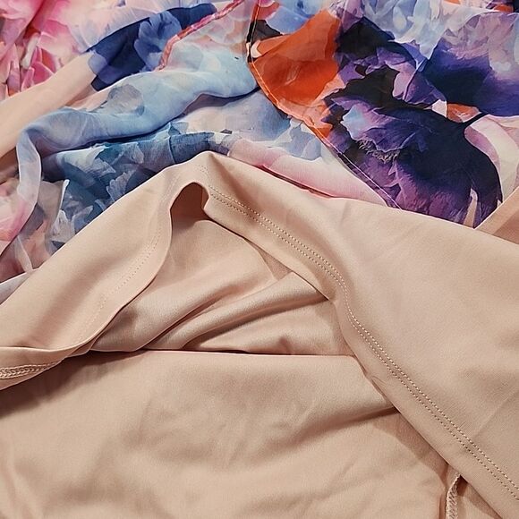 Jessica Howard Floral Dress Size 14 - Picture 12 of 14